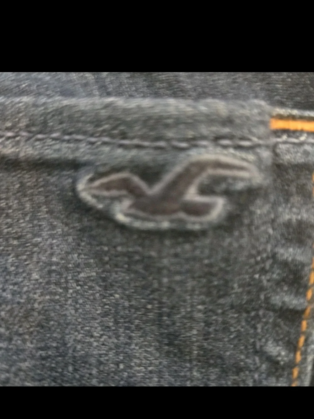 Hollister Jean Legging Womens Size 5 W27 Dark Wash Distressed Skinny Jeans Reg